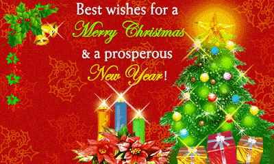 Merry Christmas 2021 Animated & 3D GIFs Free Greeting Card
