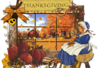 Happy Thanksgiving Day Animated & 3D GIF Cards & Image For WhatsApp