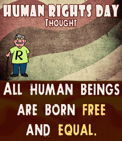 Happy Human Rights Day GIF