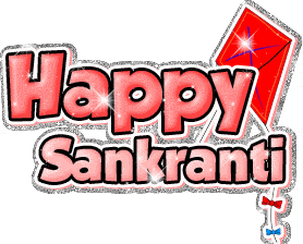 Happy Makar Sankranti Glitters