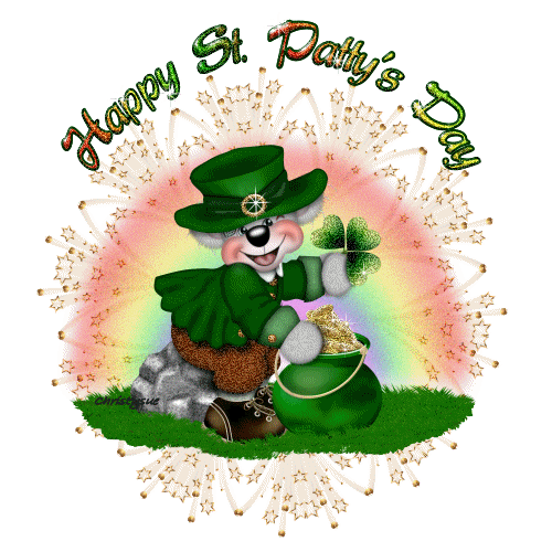 St. Patrick's Day Animated & 3D GIF For Whatsapp & Facebook