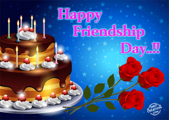 Happy Friendship Day 2018 Moving GIF