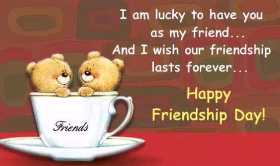 Friends Forever Greeting Card for Friendship Day 2019