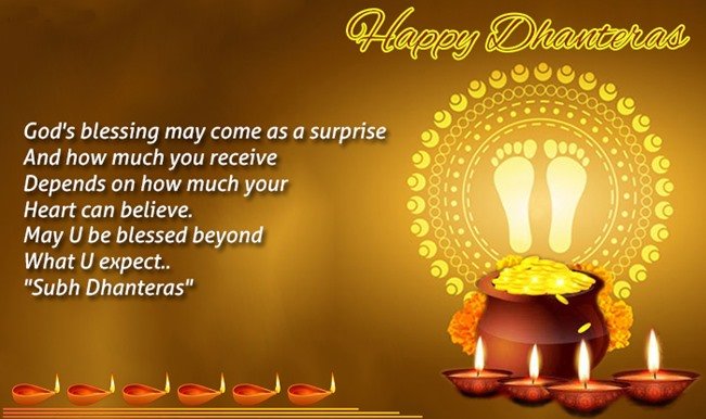 Dhantrayodashi - Happy Dhanteras WhatsApp Status
