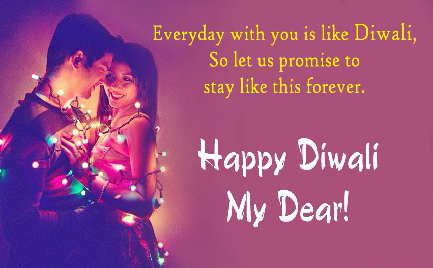 Happy Diwali Couple Images